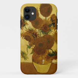 Coque iPhone 11 Fleurs de soleil : 1888 par Van Gogh