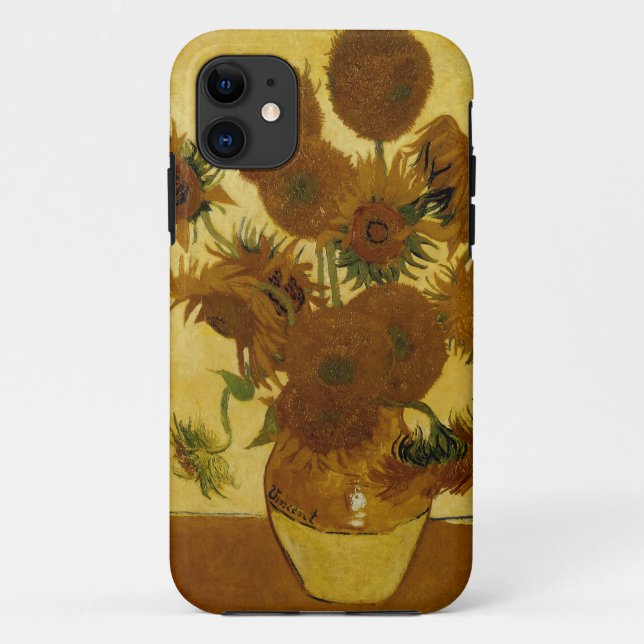 Coques Case-Mate iPhone Fleurs de soleil : 1888 par Van Gogh (Dos)