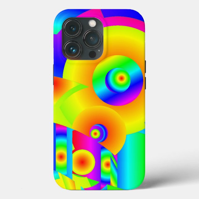 Coques Case-Mate iPhone Fleurs de soleil Abstraites (Verso)