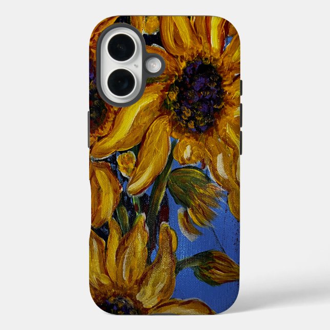 Coques Case-Mate iPhone Fleurs de soleil coques iphone (Verso)