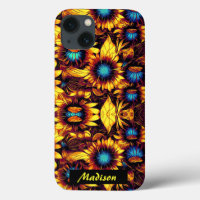 Fleurs de soleil lumineuses