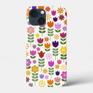 Case-Mate iPhone Case Fleurs de style scandinave Grand Motif