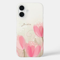 Fleurs de tulipes roses