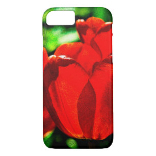 Etui iPhone Case-Mate Fleurs de tulipes rouges