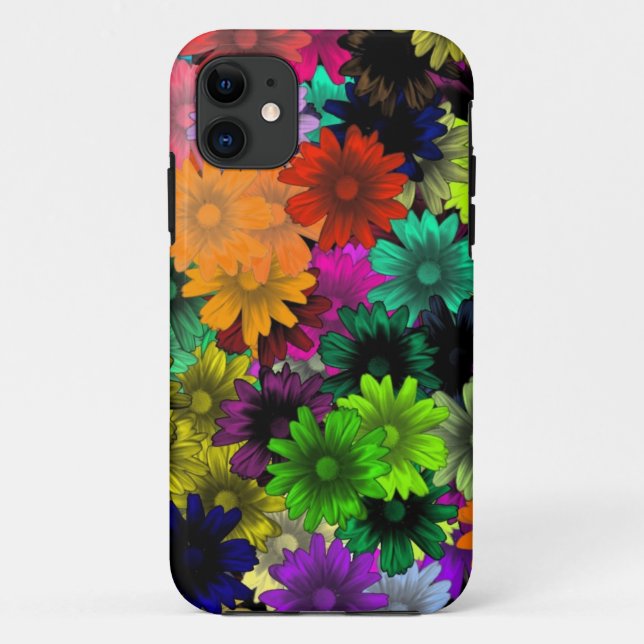 Coques Case-Mate iPhone Fleurs de verre tendues (Dos)