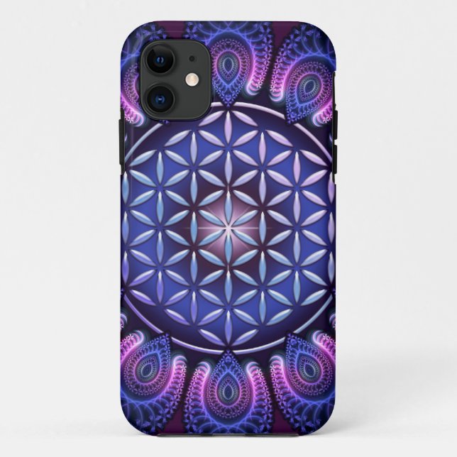 Coques Case-Mate iPhone FLEURS DE VIE / Blume des Lebens - Mandala II (Dos)