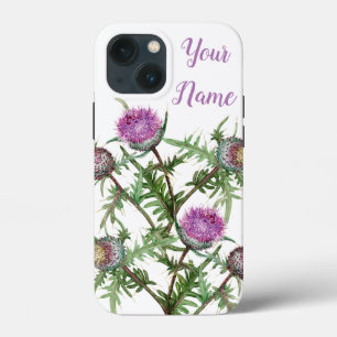 Case-Mate iPhone Case fleurs de violette chardon