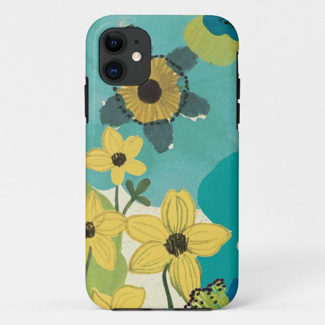 Coques Case-Mate iPhone Fleurs décoratives de jardin (Dos)