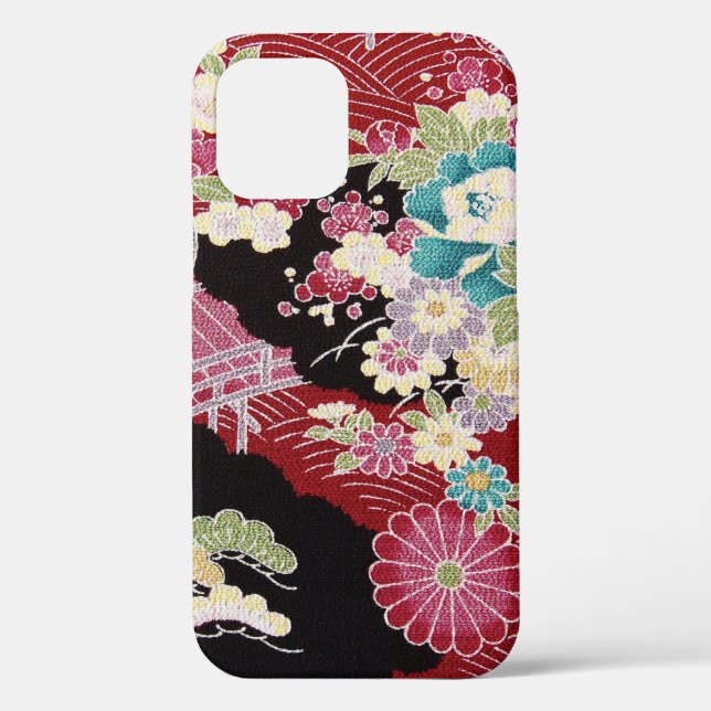 Coques Case-Mate iPhone Fleurs, design japonais (Verso)