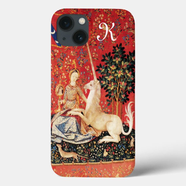 Coques Case-Mate iPhone Fleurs d'Imaginaires, Animaux Monogrammes (Verso)