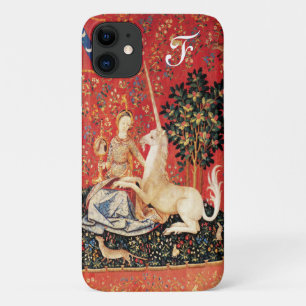 Coque iPhone 11 Fleurs d'Imaginaires, Animaux Monogrammes