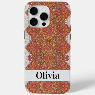 Coque Case-Mate iPhone Fleurs élégantes de style vintage moderne