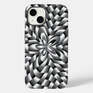 Coque Case-Mate iPhone Fleurs en acier inoxydable