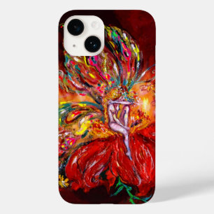 Coques Pour iPhone FLEURS EN ROUGE / Imaginaire Floral