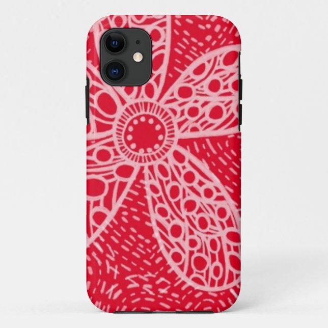 Coques Case-Mate iPhone Fleurs et Coeurs (Dos)