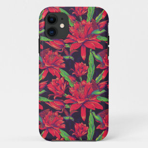 Case-Mate iPhone Case Fleurs et colibris