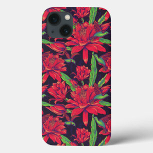 Etui iPhone Case-Mate Fleurs et colibris