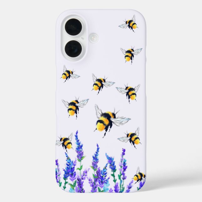 Coques Case-Mate iPhone Fleurs et coques iphone d'abeilles (Verso)