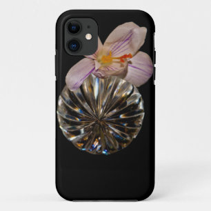 Etui iPhone Case-Mate Fleurs et cristal