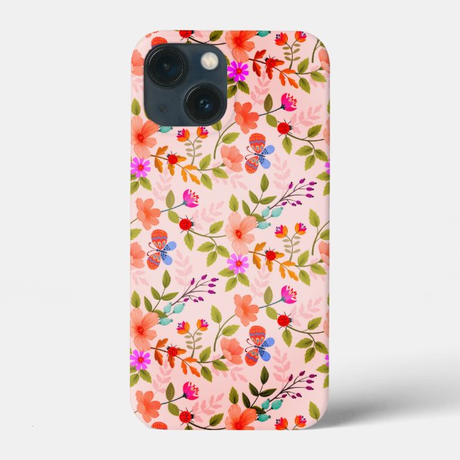 Coques Case-Mate iPhone Fleurs Et Papillons Coque-Mate Samsung Galaxy C (Verso)