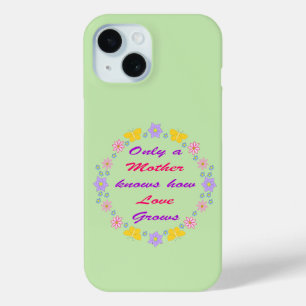 Coque Case-Mate iPhone Fleurs et papillons de la Fête des mères