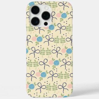 Coque iPhone 16 Pro Max Fleurs et vaches