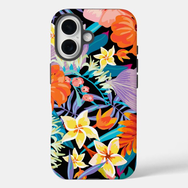 Coques Case-Mate iPhone Fleurs exotiques impressionnantes (Verso)