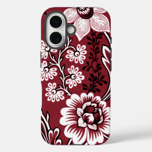 Coque Pour iPhone 16 Fleurs Fantastiques (Marron) Beaux-Arts