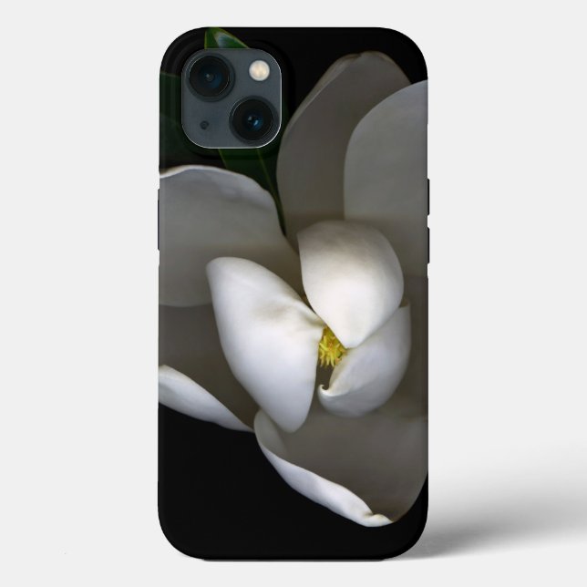 Coques Case-Mate iPhone Fleurs | Fleur de Magnolia blanc unique (Verso)