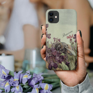 Case-Mate iPhone Case Fleurs florales Purple Nature Jardin botanique Abe