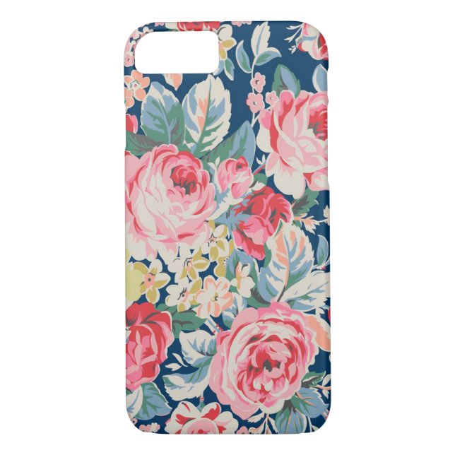 Coques Case-Mate iPhone Fleurs florissantes modernes adorables (Dos)
