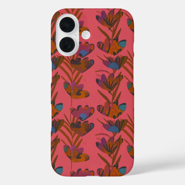 Coques Case-Mate iPhone Fleurs fluviales (Verso)