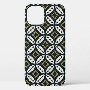 Case-Mate iPhone Case Fleurs géométriques sans couture : motif coloré.