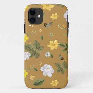 Case-Mate iPhone Case Fleurs jaunes et roses blanches 4