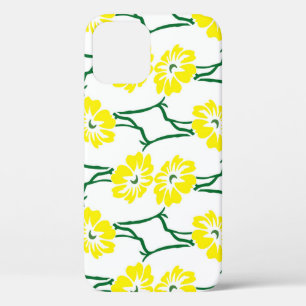 Case-Mate iPhone Case Fleurs Jaunes : Motif sans couture illustré