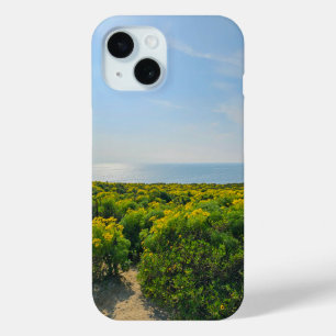 Coque Case-Mate iPhone fleurs jaunes sur la colline à Point Dume