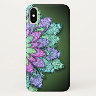 Case-Mate iPhone Case Fleurs métalliques
