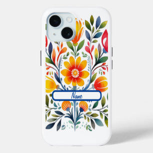 Coque Case-Mate iPhone Fleurs Mexicaines Design Coque-Mate