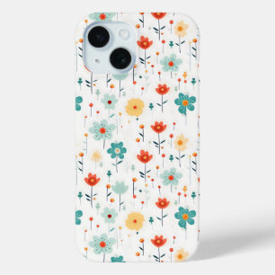 Coque Case-Mate iPhone Fleurs mignonnes colorées Motif