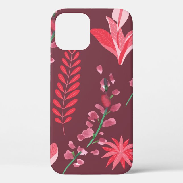 Coques Case-Mate iPhone Fleurs motif. (Verso)