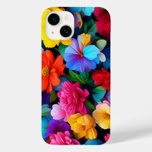 Coque Case-Mate iPhone Fleurs multicolores Motif-75647