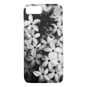 Case-Mate iPhone Case Fleurs noires et blanches