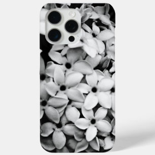 Coque Case-Mate iPhone fleurs noires et blanches