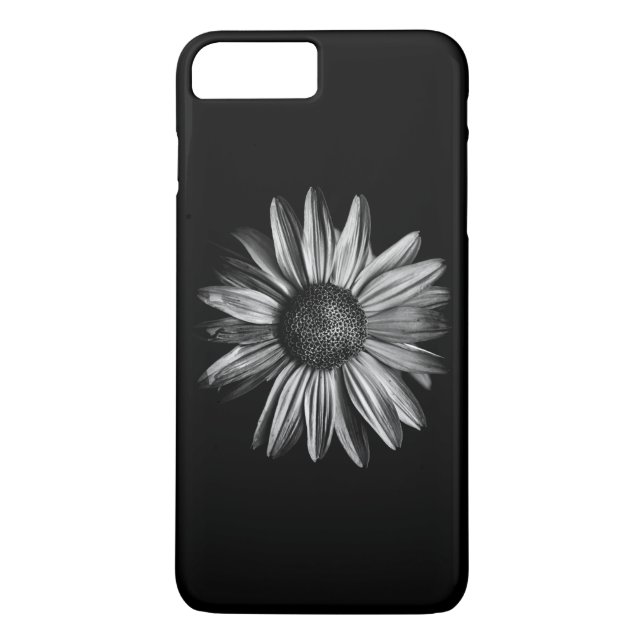 Coques Case-Mate iPhone Fleurs Noires Et Blanches 18 (Dos)