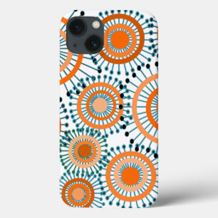 Case-Mate iPhone Case Fleurs orange