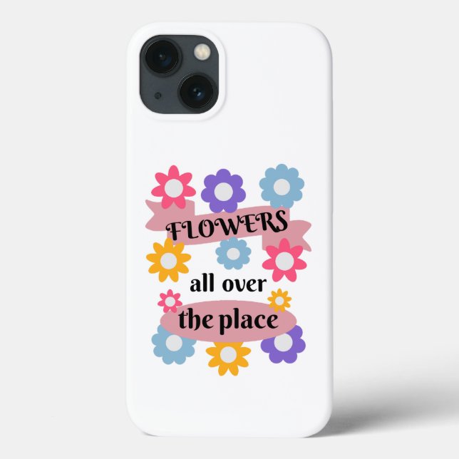Coques Case-Mate iPhone Fleurs partout (Verso)