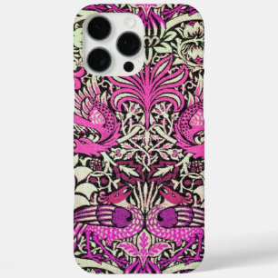 COQUE iPhone 16 PRO MAX FLEURS, PEACOCKS ET DRAGONS