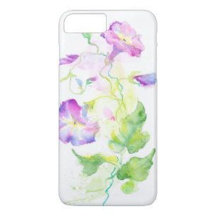 Etui iPhone Case-Mate Fleurs peintes de convolvule d'aquarelle