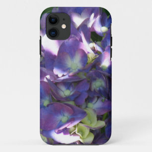 Coques Pour iPhone Fleurs pourpres d'hortensia