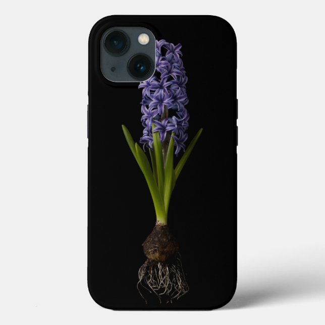 Coques Case-Mate iPhone Fleurs | Puce Hyacinth violette (Verso)